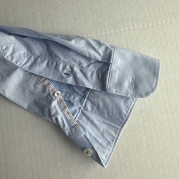 Zara Men's Collared Long Sleeve Button Down - Picture 9 of 12